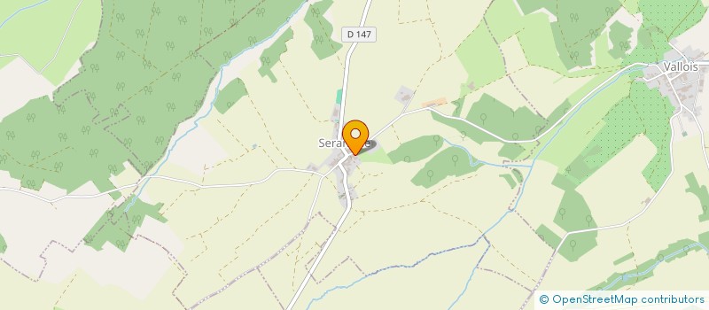 localisation de l'entreprise DENIS BEATRICE  MORIVILLER