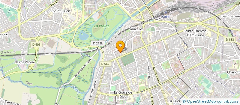 localisation de l'entreprise DENIS BERTIN BATIMENT à CAEN