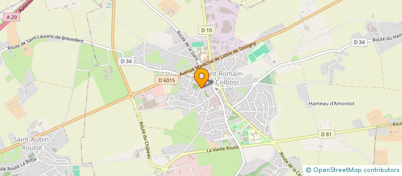 localisation de l'entreprise DENIS BERTIN SERVICE à SAINT-ROMAIN-DE-COLBOSC