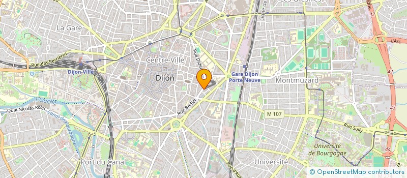 localisation de l'entreprise DENIS CHAUVIN à DIJON