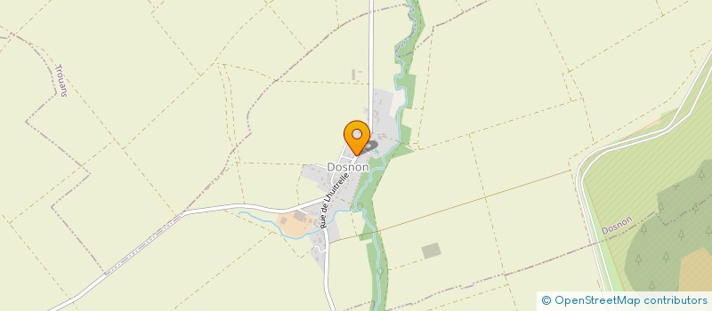localisation de l'entreprise DENIS DELATOUR  DOSNON