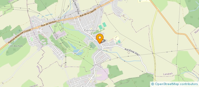 localisation de l'entreprise DENIS DU VAL DE L'ORNE  PIENNES