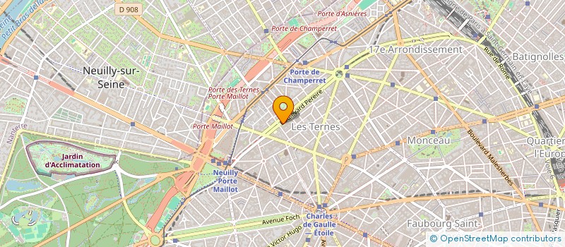 localisation de l'entreprise DENIS ET COMPAGNIE  PARIS