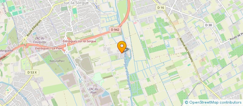 localisation de l'entreprise DENIS FAMILY OFFICE  ENTRAIGUES-SUR-LA-SORGUE