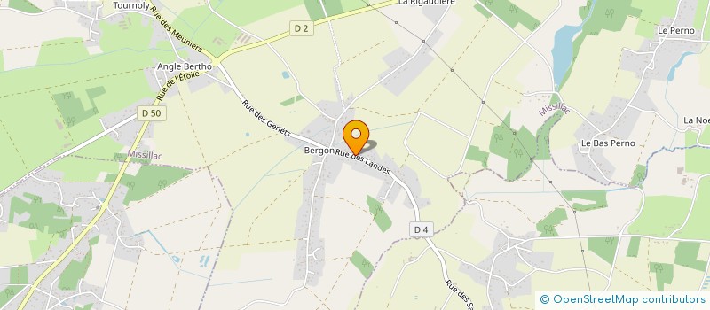 localisation de l'entreprise DENIS MACONNERIE  SAINTE-REINE-DE-BRETAGNE