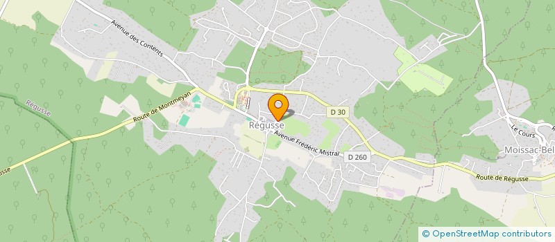 localisation de l'entreprise DENIS MECA SERVICES à REGUSSE