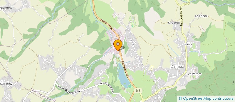 localisation de l'entreprise DENIS MOTOR'S  LA BALME-DE-SILLINGY