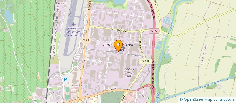 localisation de l'entreprise DENIS PAPIN  COLMAR