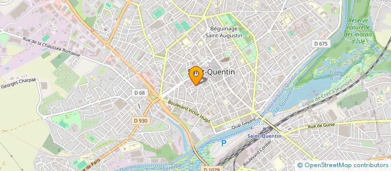 localisation de l'entreprise DENIS PROTECTION DEFENSE DES ANIMAUX à SAINT-QUENTIN