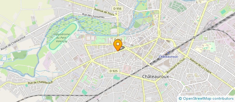localisation de l'entreprise DENIS SCHWOK ORGANISATION à CHATEAUROUX