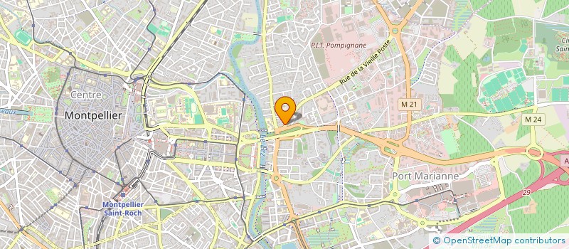 localisation de l'entreprise DENISAMA à MONTPELLIER