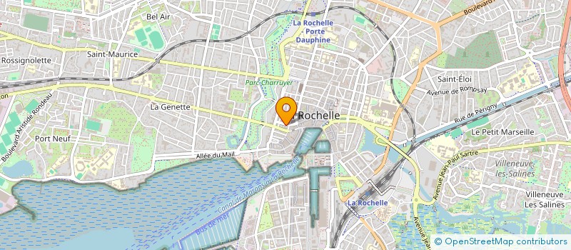 localisation de l'entreprise DENISBARBEY à LA ROCHELLE