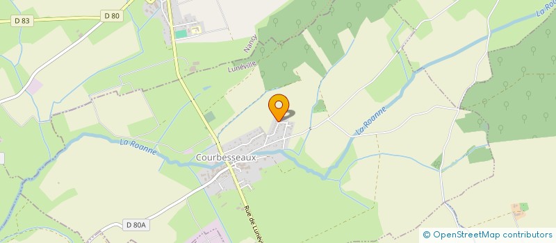 localisation de l'entreprise DENISE & RENE  COURBESSEAUX