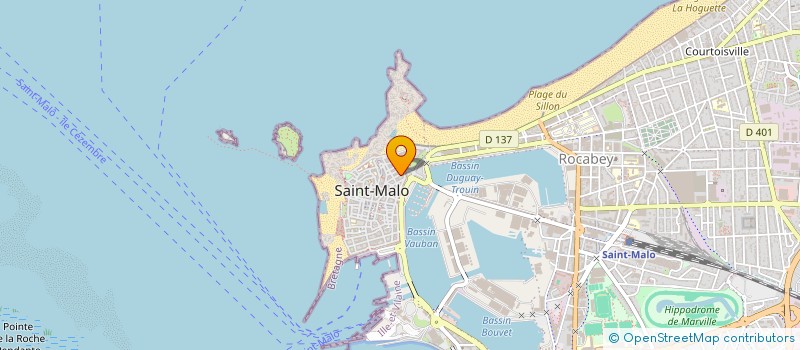localisation de l'entreprise DENISE SAINT MALO à SAINT-MALO