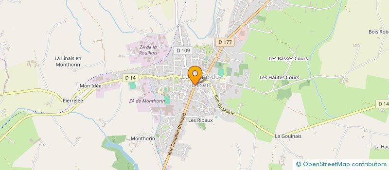 localisation de l'entreprise DENISENKO  LOUVIGNE-DU-DESERT