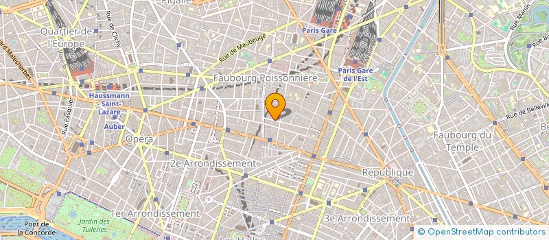 localisation de l'entreprise DENIZ à PARIS