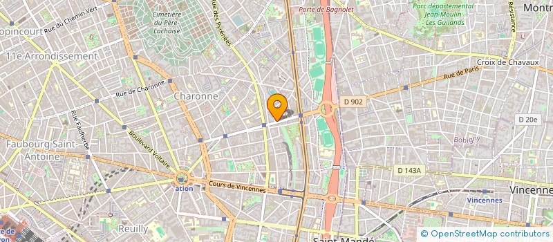 localisation de l'entreprise DENIZ  PARIS