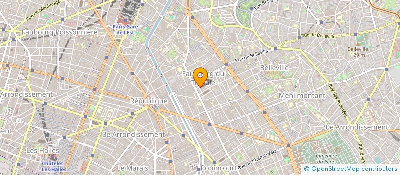 localisation de l'entreprise DENIZ  PARIS