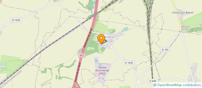 localisation de l'entreprise DENIZ  CHENNEVIERES-LES-LOUVRES