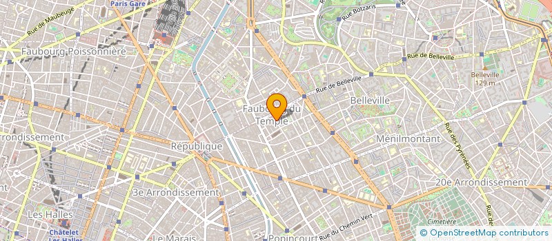 localisation de l'entreprise DENIZ  PARIS