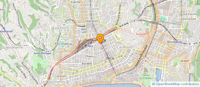localisation de l'entreprise DENIZ  NICE