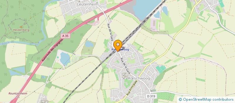 localisation de l'entreprise DENIZ  RSCHWOOG