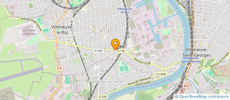 localisation de l'entreprise DENIZ à VILLENEUVE-LE-ROI