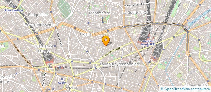 localisation de l'entreprise DENIZ BATI 60  PARIS