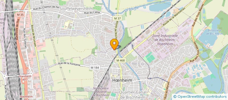 localisation de l'entreprise DENIZ HOLDING  HNHEIM