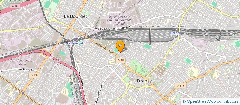 localisation de l'entreprise DENIZ SARL à DRANCY