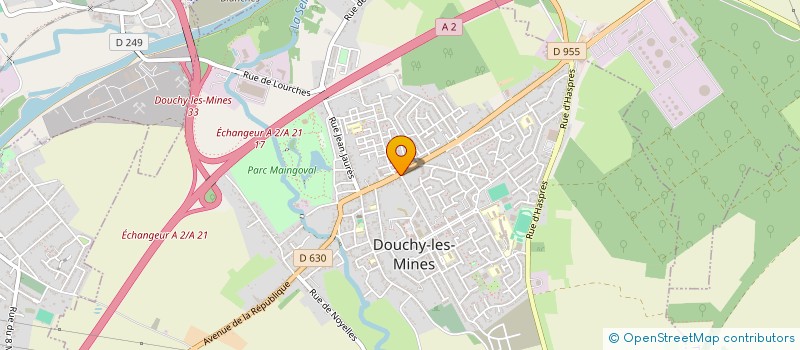 localisation de l'entreprise DENIZART SECURITE SERVICES à DOUCHY-LES-MINES
