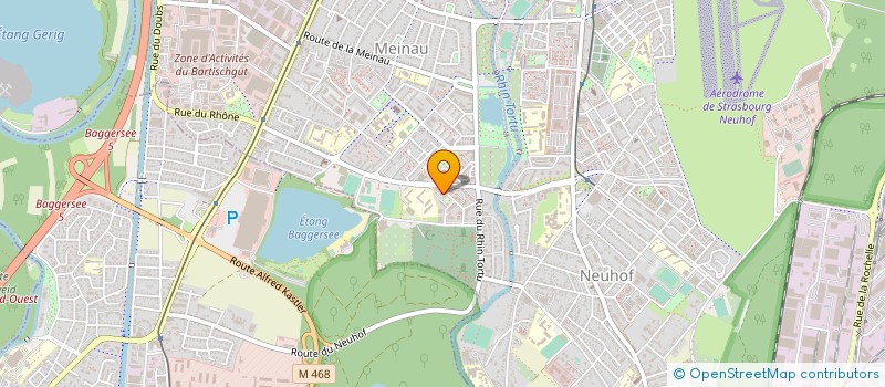 localisation de l'entreprise DENIZCI à STRASBOURG