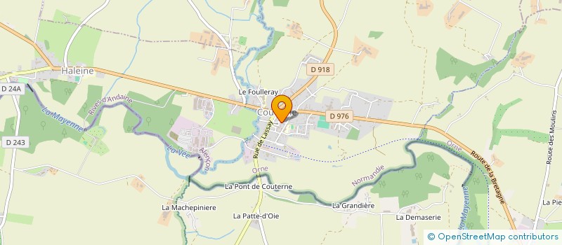 localisation de l'entreprise DENIZLUKE à LA FERTE MACE