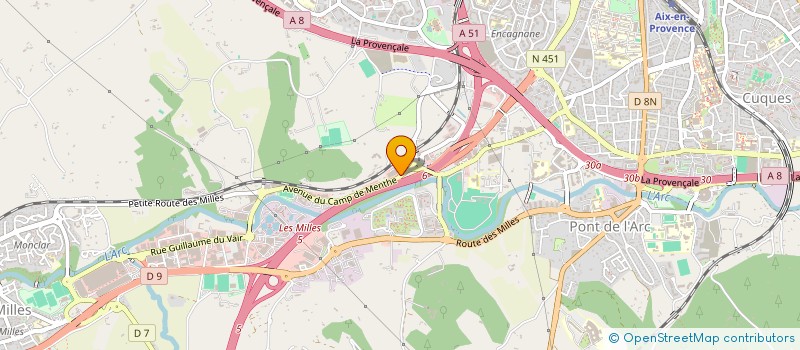 localisation de l'entreprise DENJEAN INVEST à AIX-EN-PROVENCE