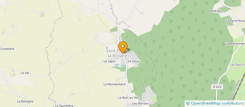 localisation de l'entreprise DENMATIB à SAINT-PIERRE-LA-BRUYERE