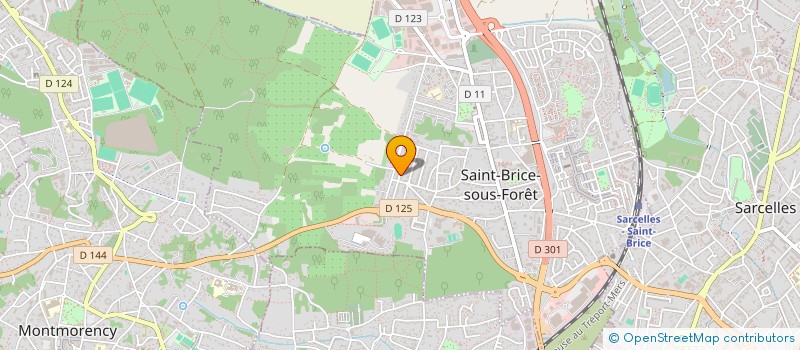 localisation de l'entreprise DENNIS ACELYA & PAPA à SAINT-BRICE-SOUS-FORET