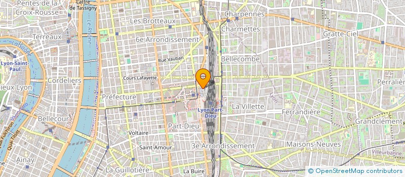 localisation de l'entreprise DENNVERT à LYON
