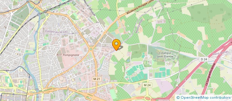 localisation de l'entreprise DENO à MONTPELLIER