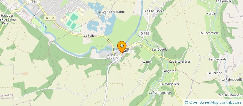 localisation de l'entreprise DENOCHA  LAVARDIN