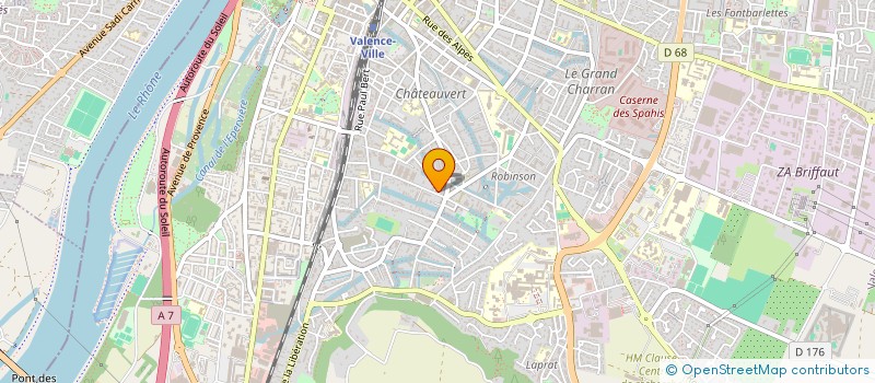 localisation de l'entreprise DENOGENS SDF à VALENCE