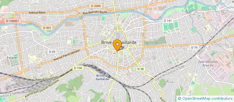 localisation de l'entreprise DENOIX - MAITRES LIQUORISTES A BRIVE DEPUIS 1839  BRIVE-LA-GAILLARDE