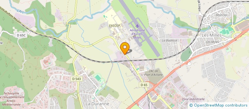 localisation de l'entreprise DENOIZE  MEYREUIL