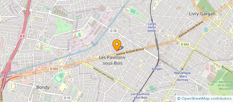 localisation de l'entreprise DENON à CLICHY-SOUS-BOIS