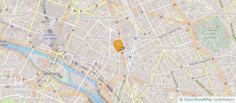 localisation de l'entreprise DENOVEMBRE à PARIS