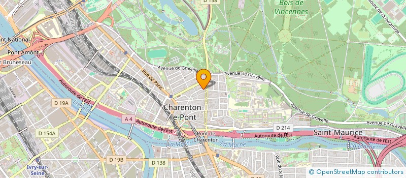 localisation de l'entreprise DENOVO à CHARENTON-LE-PONT