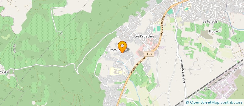 localisation de l'entreprise DENOYELLE SAUVAGE CAPITAL  LE LUC