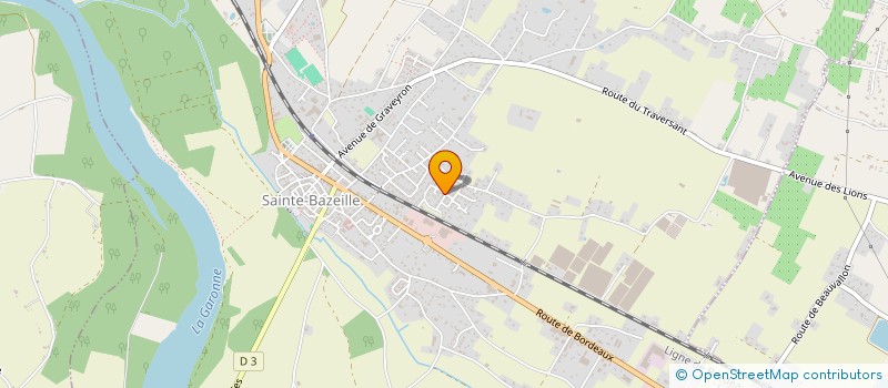 localisation de l'entreprise DENOYPRUNEAUX47 à SAINTE-BAZEILLE