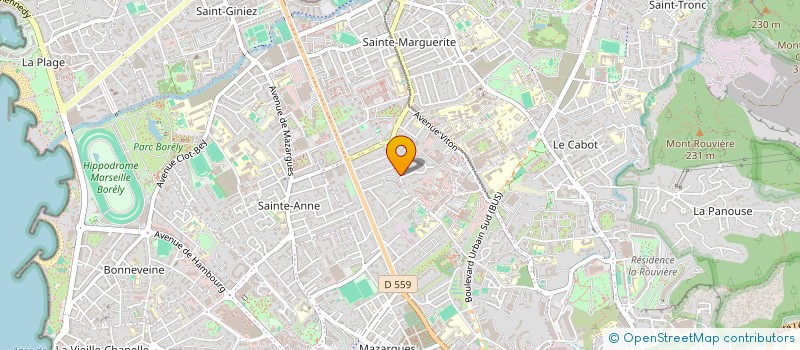 localisation de l'entreprise DENOZE à MARSEILLE