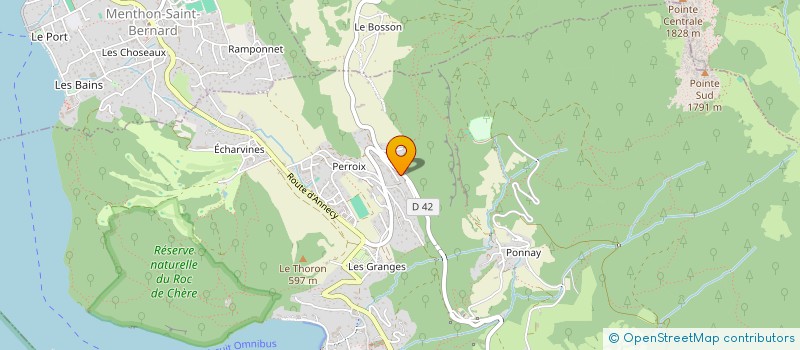 localisation de l'entreprise DENPHIWEAR à VEYRIER-DU-LAC
