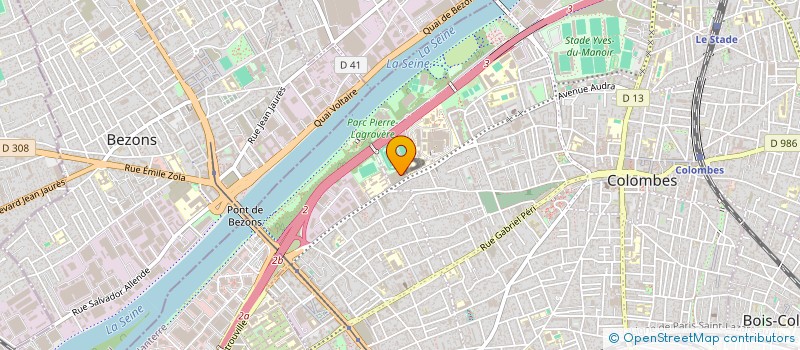 localisation de l'entreprise DENSEY SERVICES  COLOMBES